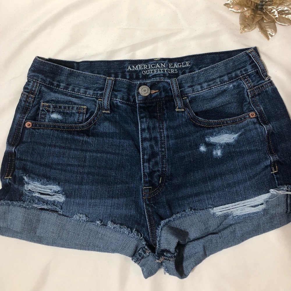 NO FILTER! AMERICAN EAGLE DENIM SHORTS